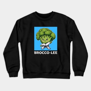 Brocco-Lee | Broccoli Pun Crewneck Sweatshirt